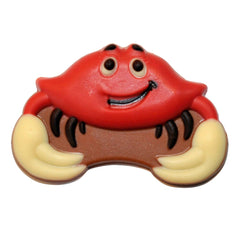 Jag Couture London - New York Nipper the crab - decorated solid milk chocolate - appr 39pcs