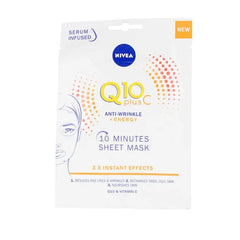 Jag Couture London - New York Nivea Q10+Vitamin C Anti Wrinkle Energizing Face Mask