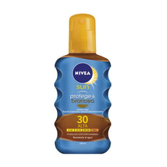 Jag Couture London - New York Nivea Sun Protect And Bronze Tan Activating Protecting Oil Spf30 200ml