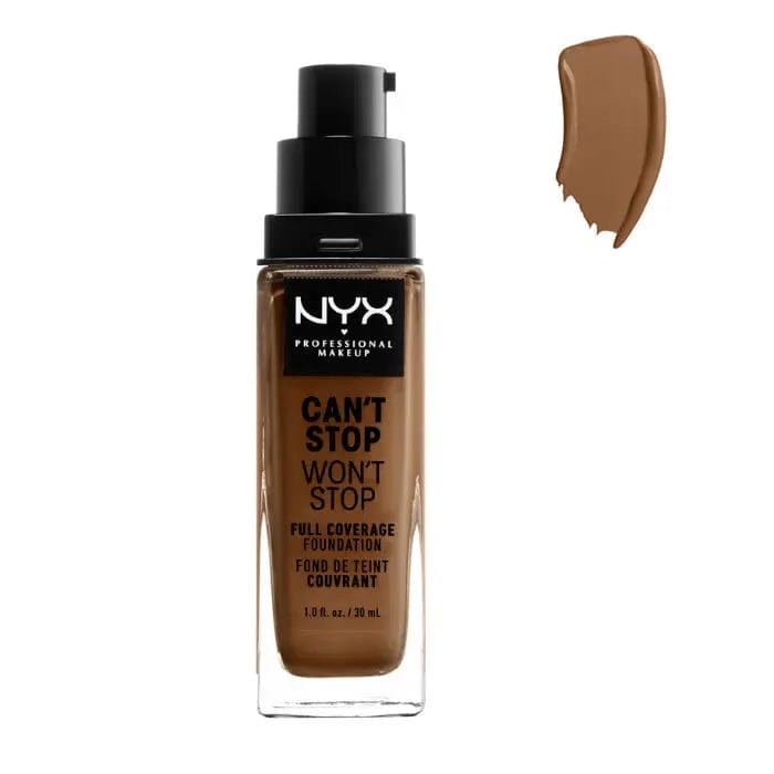 Jag Couture London - New York Nyx Can´t Stop Won´t Stop Full Coverage Foundation Sienna 30ml