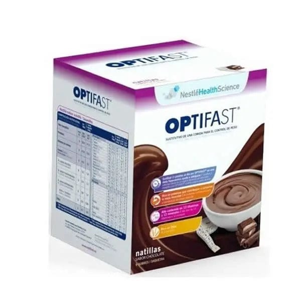 Jag Couture London - New York Optifast Natillas Sabor Chocolate 9 Sobres