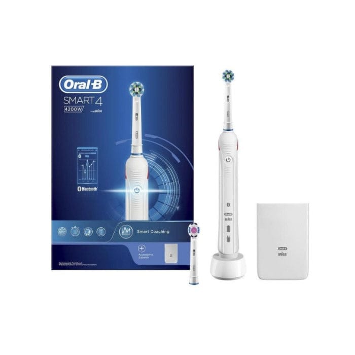 Jag Couture London - New York Oral- B Smart 4 4200w White Electric Toothbrush