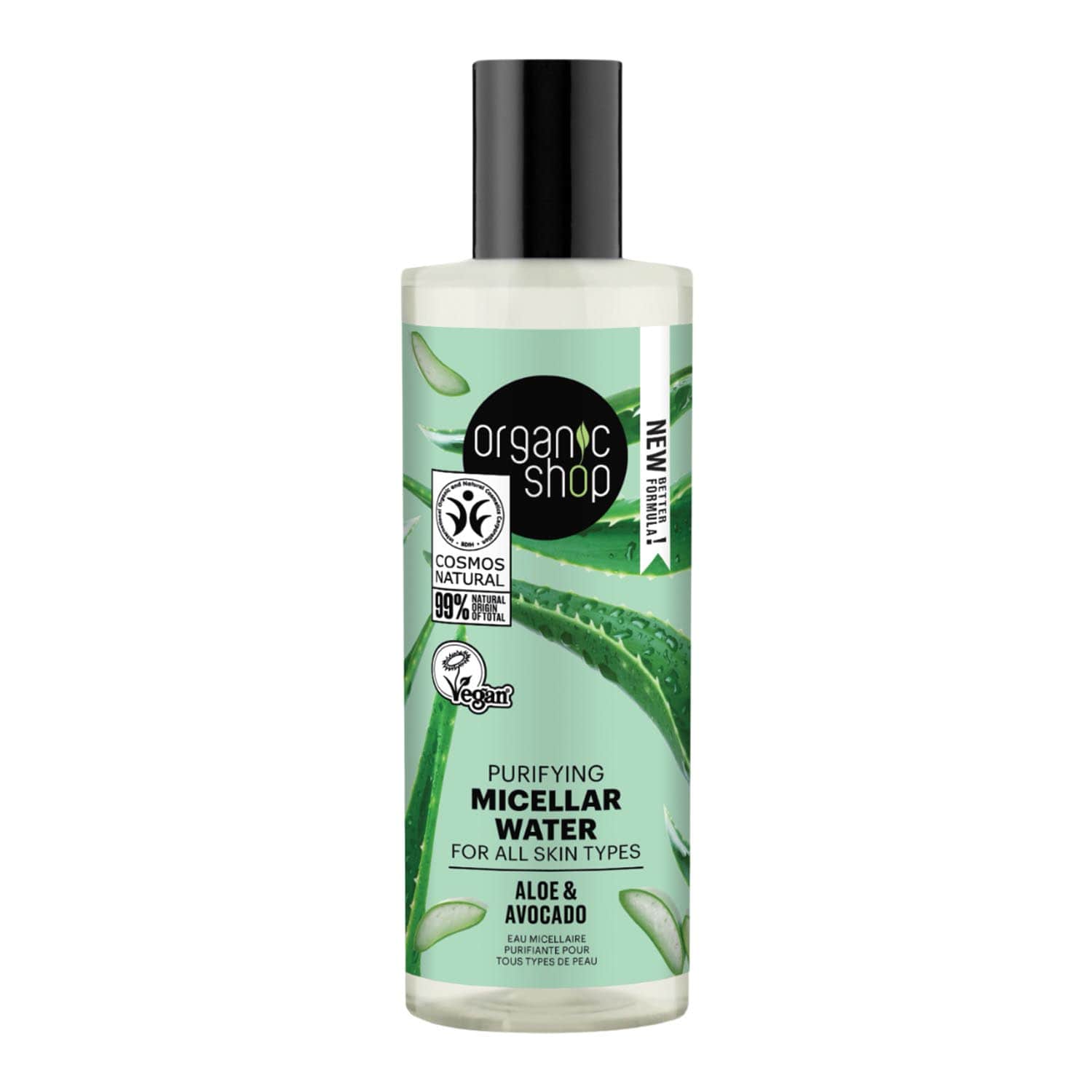 Jag Couture London - New York Organic Shop Aloe Agua Micelar Purificante Todo Tipo De Pieles 150ml