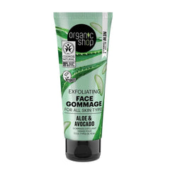 Jag Couture London - New York Organic Shop Aloe y Avocado Exfoliante Facial 75ml