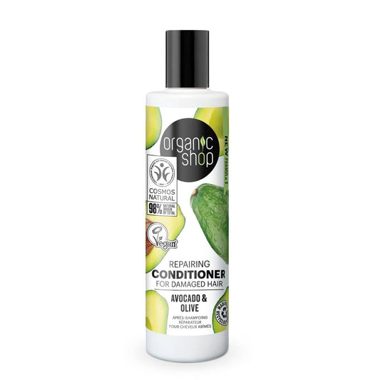 Jag Couture London - New York Organic Shop Avocado Repairing Acondicionador Cabello Dañado 280ml