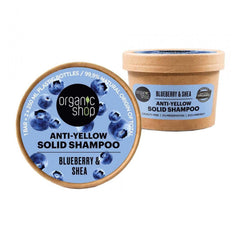 Jag Couture London - New York Organic Shop Blueberry Anti-Yellow Champu Solido 60g