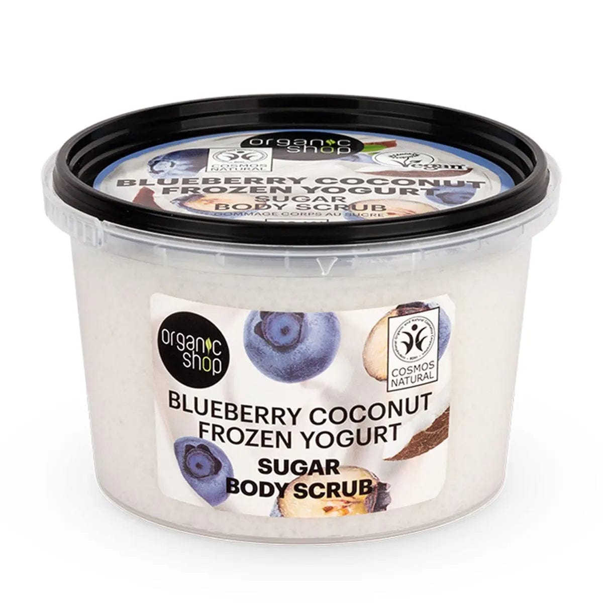 Jag Couture London - New York Organic Shop Blueberry Coconut Frozen Yogurt Exfoliante Corporal Azucar 250ml