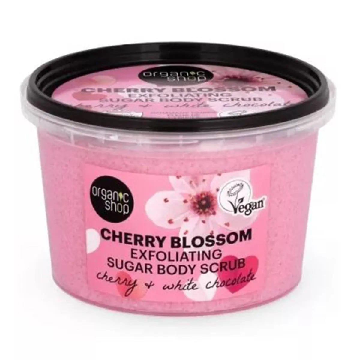 Jag Couture London - New York Organic Shop Cherry Blossom Azucar Exfoliante Corporal 250ml