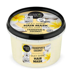 Jag Couture London - New York Organic Shop Frangipani Coconut Hair Mask Silky Shine 250ml