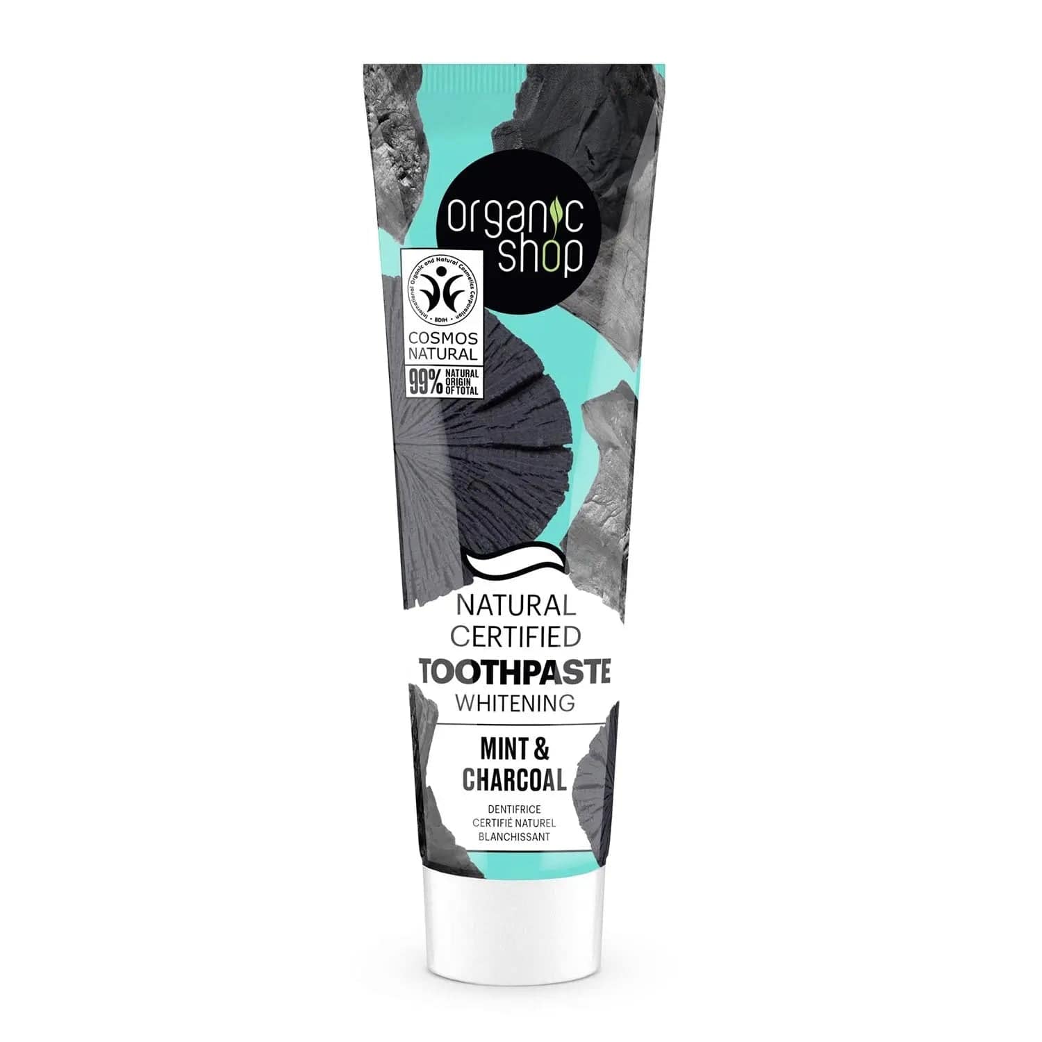 Jag Couture London - New York Organic Shop Mint Dentifrico Blanqueador 100g