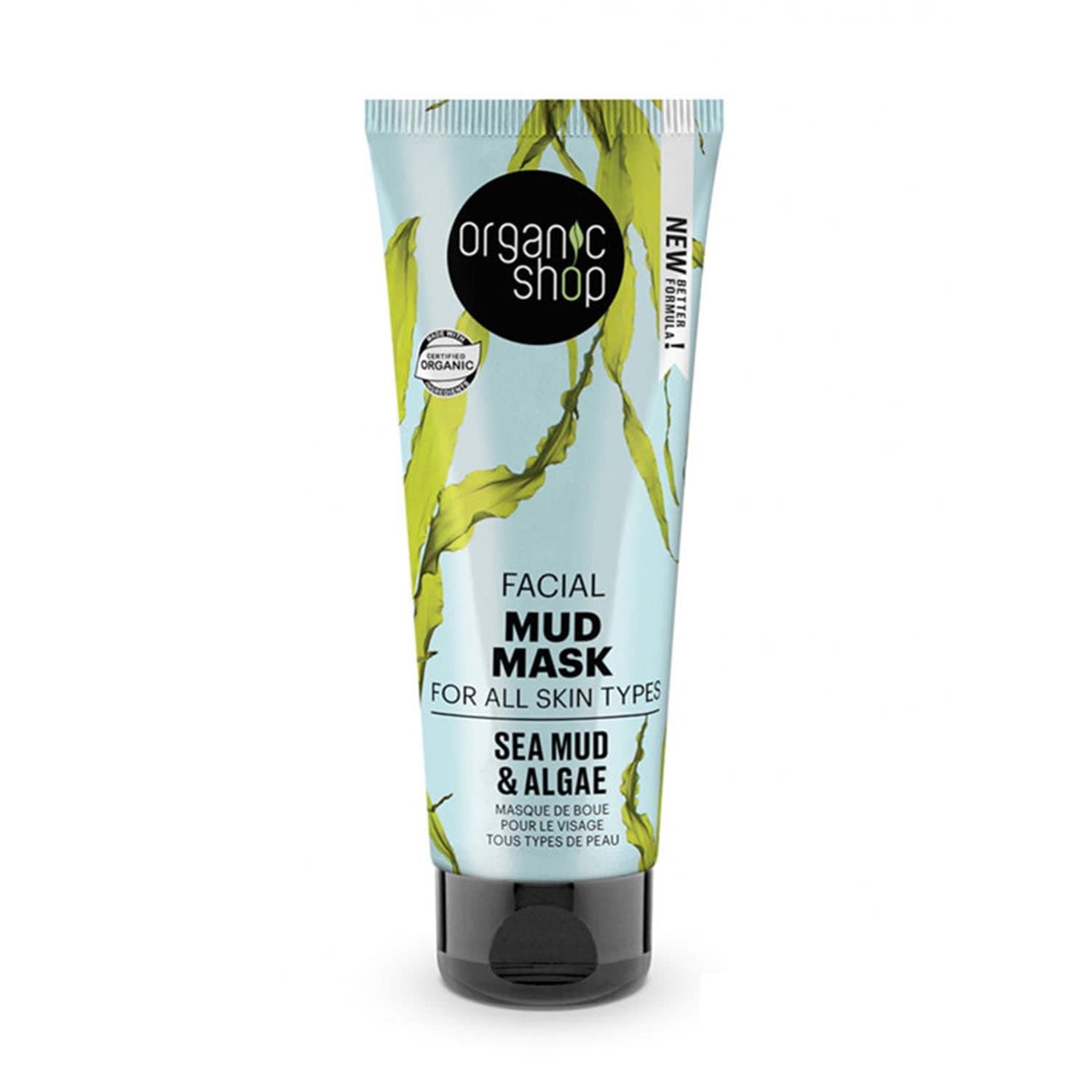 Jag Couture London - New York Organic Shop Sea Mud Mascarilla Facial Todo Tipo De Pieles 75ml