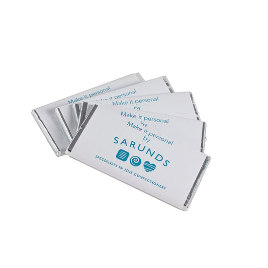 Jag Couture London - New York Personalised milk chocolate bar