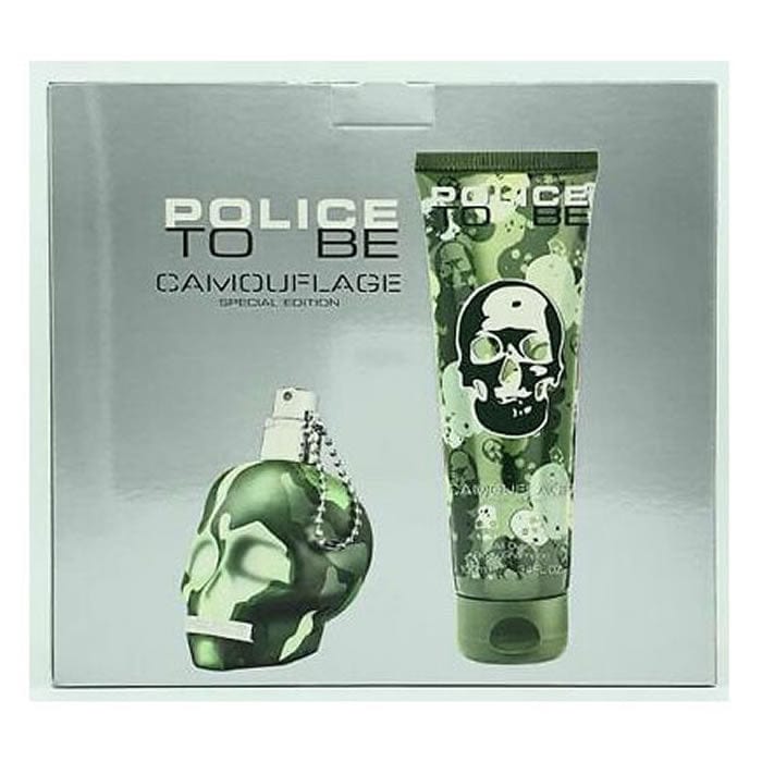 Jag Couture London - New York Police To Be Camouflage Eau De Toilete Spray 40ml Set 2 Pieces