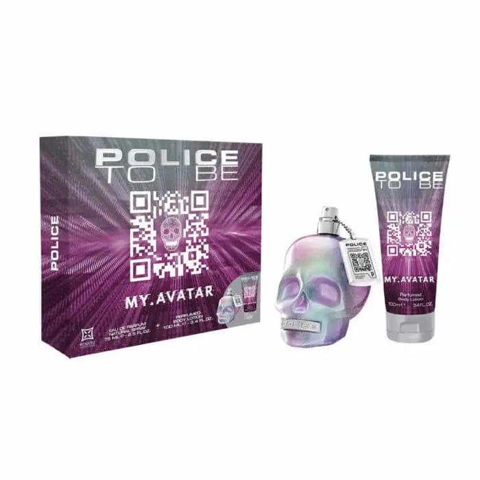 Jag Couture London - New York Police To Be My Avatar Woman Eau De Toilette Spray 75ml Set 2 Pieces