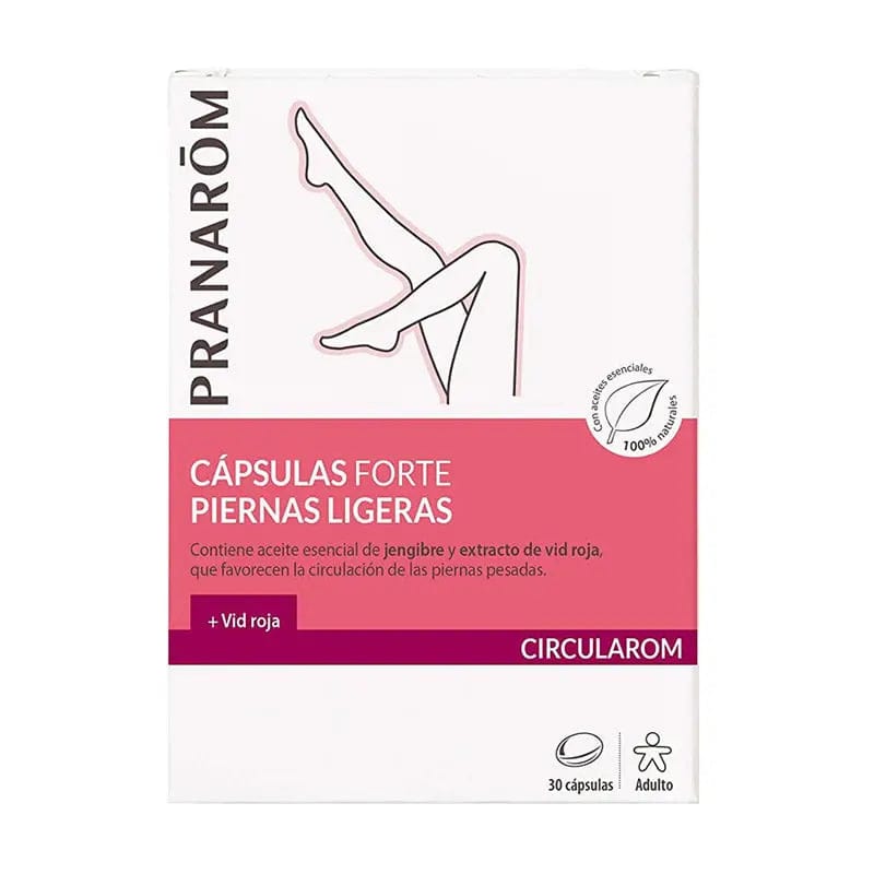 Jag Couture London - New York Pranarôm Circularom Forte Light Legs And Circulatory Comfort 30 Capsules