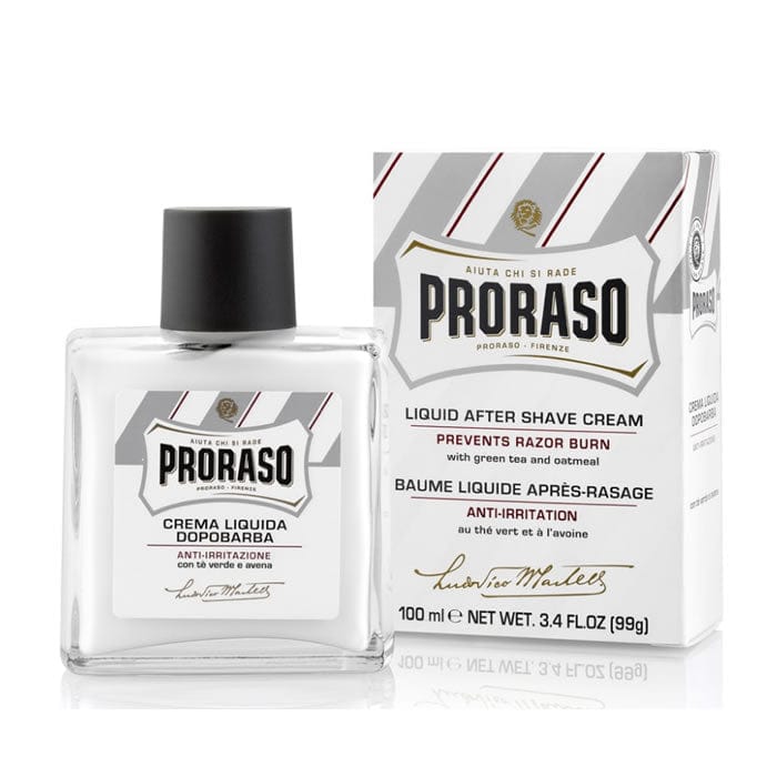 Jag Couture London - New York Proraso Liquid Ater Shave Cream Prevent Razor Burn 100ml