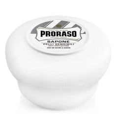 Jag Couture London - New York Proraso White Shaving Soap In A Bowl Sensitive Skin 150ml