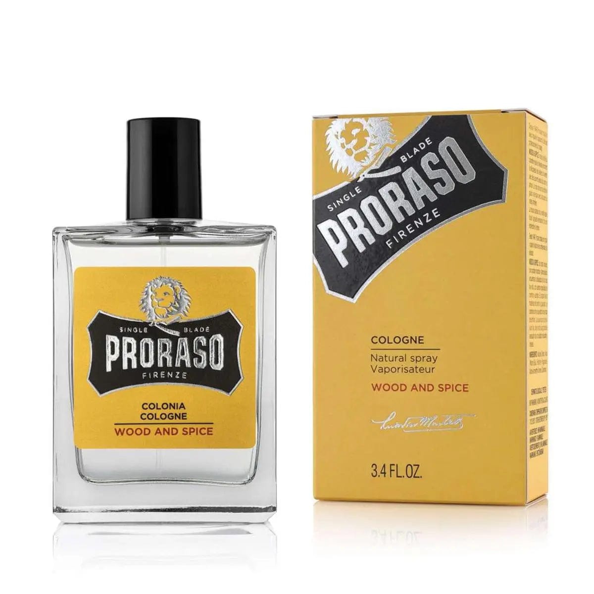 Jag Couture London - New York Proraso Wood and Spice Colonia 100ml