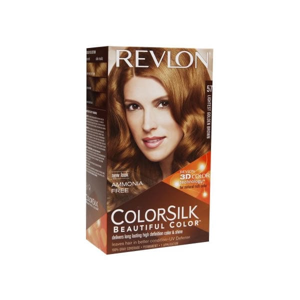 Jag Couture London - New York Revlon Colorsilk Ammonia Free 57 Lightest Golden Brown