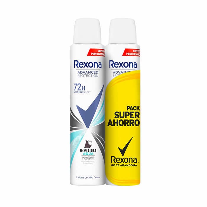 Jag Couture London - New York Rexona Avanced Invisible Aqua 72h Deodorant Spray 2x200ml