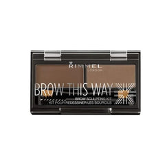 Jag Couture London - New York Rimmel Brow This Way Eyebrow Sculpting Kit 002 Mid Brown