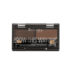 Jag Couture London - New York Rimmel Brow This Way Eyebrow Sculpting Kit 003 Dark Brown