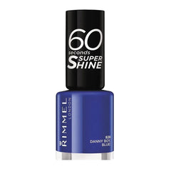 Jag Couture London - New York Rimmel London 60 Seconds Super Shine Nail Lacquer 828 Danny Boy Blue