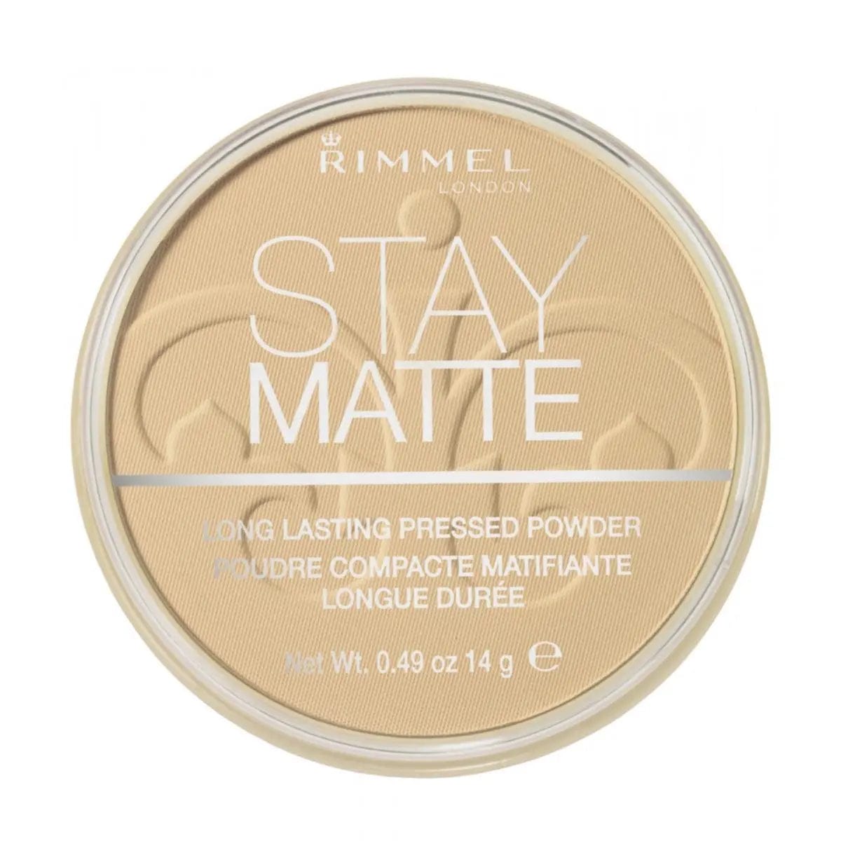 Jag Couture London - New York Rimmel London Stay Matte Long Lasting Pressed Powder 006