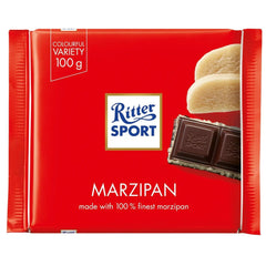 Jag Couture London - New York Ritter Sport dark chocolate covered marzipan bar