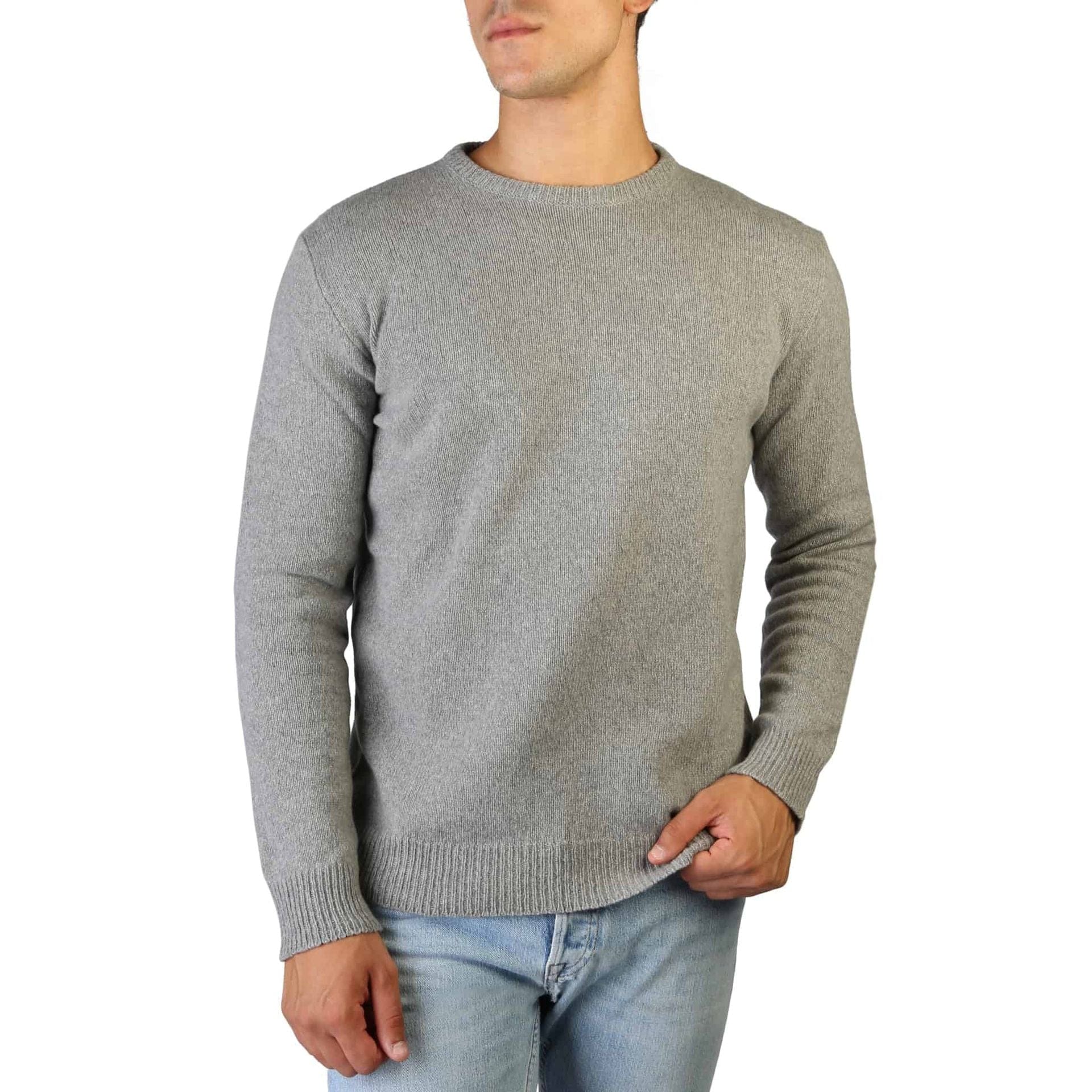 Jag Couture London - New York S 100% Cashmere C-NECK-M_800-GREY