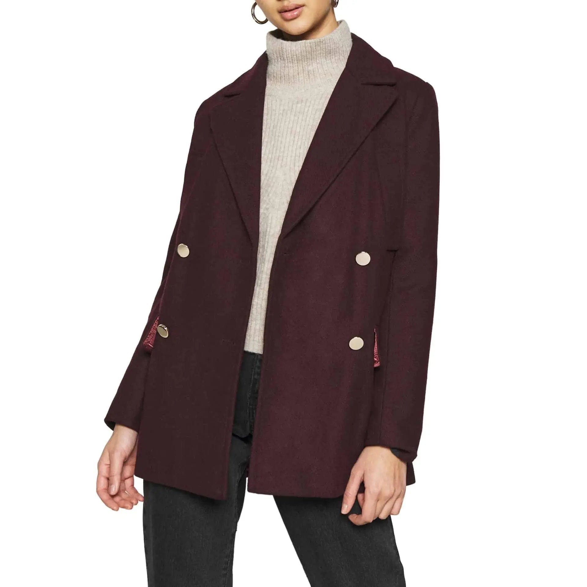 Jag Couture London - New York S Pepe Jeans LEYRE_PL401864_298BORDEAUX