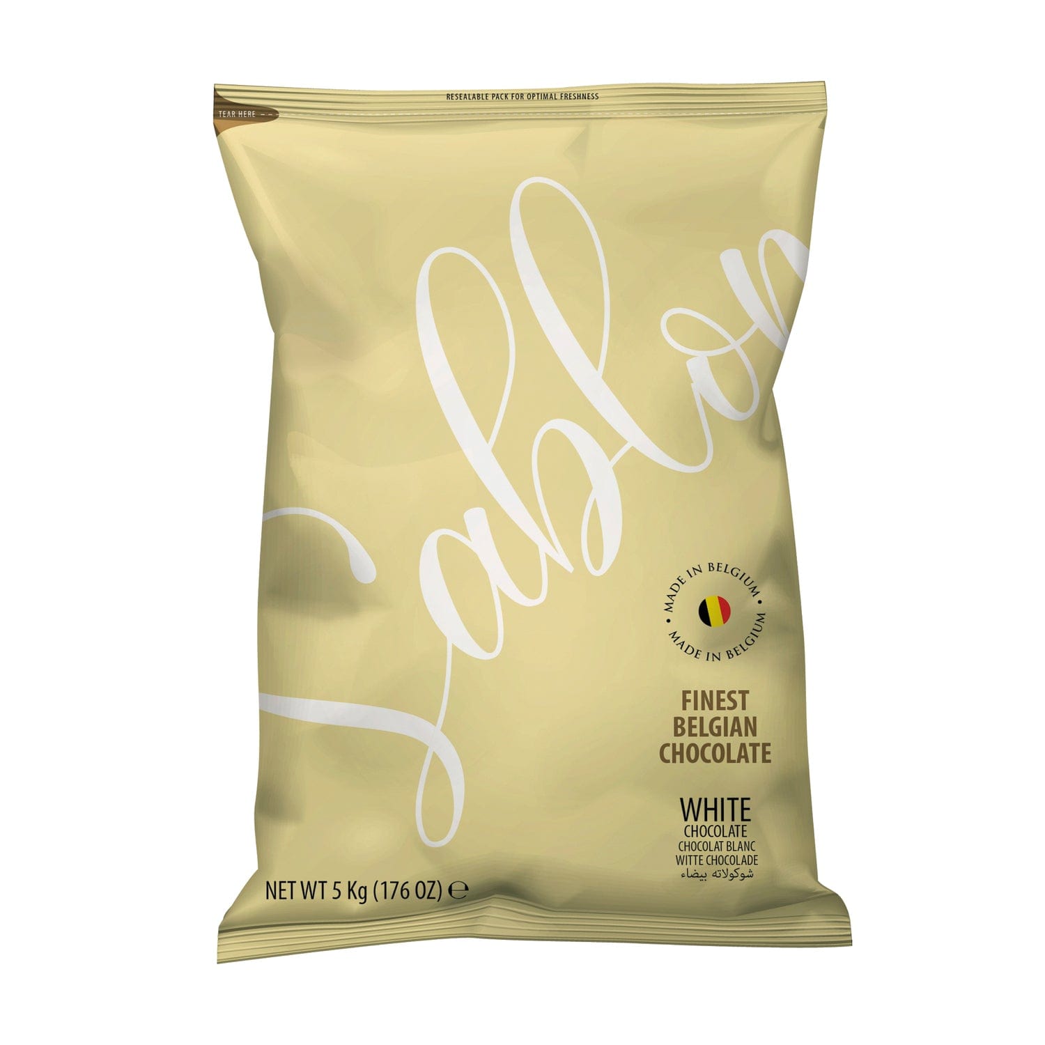 Jag Couture London - New York Sablon 30% white chocolate in bag - VAT FREE