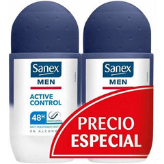 Jag Couture London - New York Sanex Men Active Control 48h Deodorant Roll On Duplo 2 x 50ml
