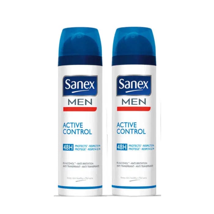 Jag Couture London - New York Sanex Men Active Control 48h Deodorant Spray 2x100ml