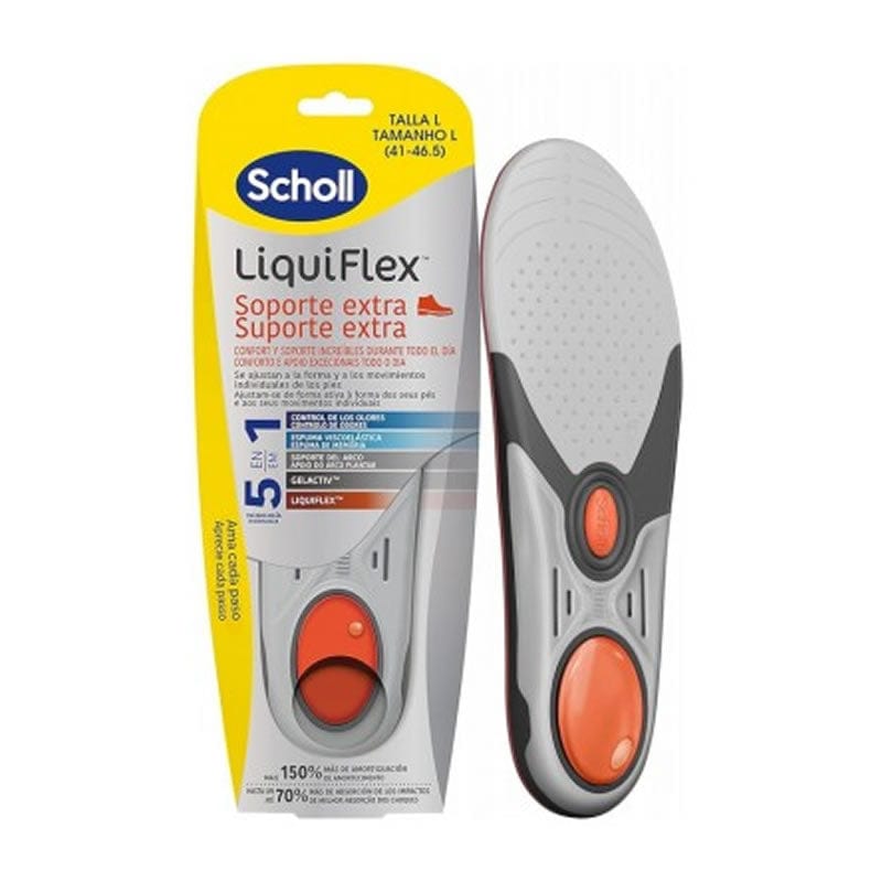 Jag Couture London - New York Scholl Liquiflex Insole Extra Comfort Support Size L