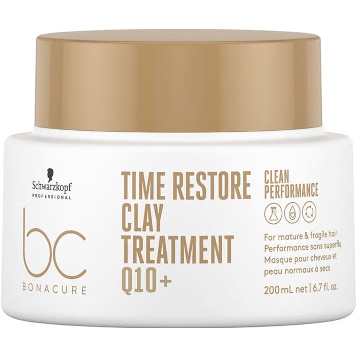 Jag Couture London - New York Schwarzkopf Bc Bonacure Time Restore Q10 Clay Treatment 200ml