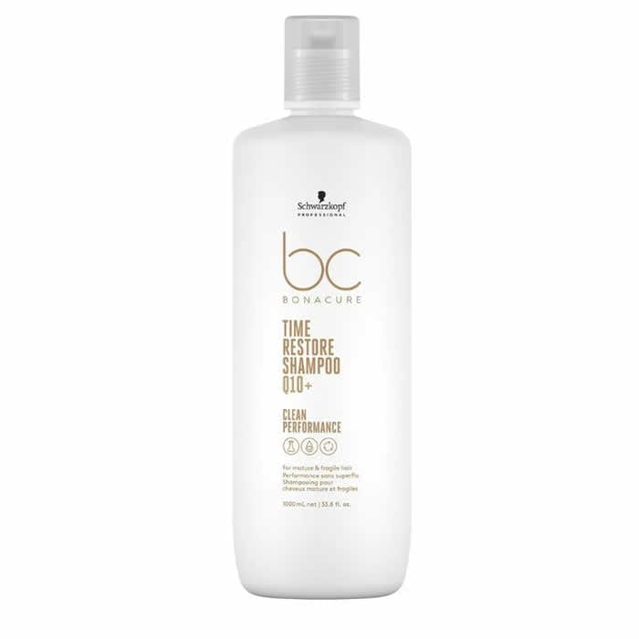 Jag Couture London - New York Schwarzkopf Bc Time Restore Q10 Shampoo 1000ml