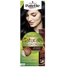 Jag Couture London - New York Schwarzkopf Palette Naturals Color Creme 1.1 Bluish Black