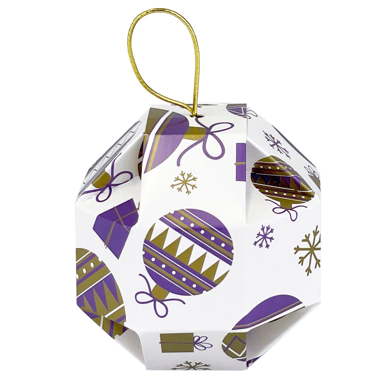 Jag Couture London - New York Small hanging geometric bauble box 7.5cm