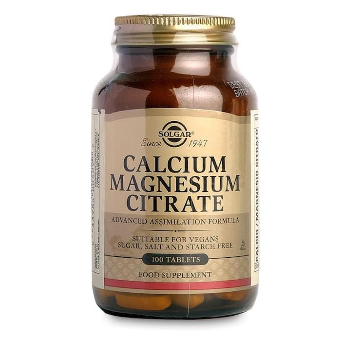 Jag Couture London - New York Solgar Calcium Magnesium Citrate 100 Tablets