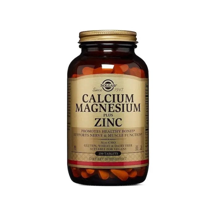 Jag Couture London - New York Solgar Calcium Magnesium Plus Zinc 250 Tablets