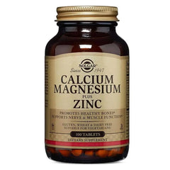 Jag Couture London - New York Solgar Calcium Magnesium + Zinc 100 tablets