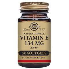 Jag Couture London - New York Solgar Vitamin E 134mg 200 IU 50 Softgels