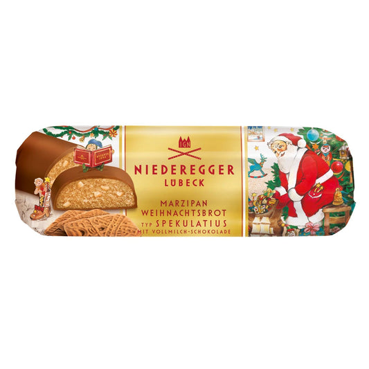 Jag Couture London - New York Speculoos loaf - spiced biscuit in marzipan enrobed in milk chocolate
