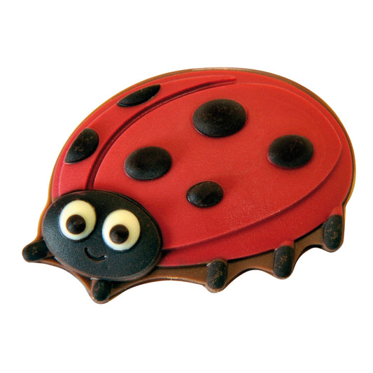 Jag Couture London - New York Spot the ladybird - decorated solid milk chocolate - appr 33pcs