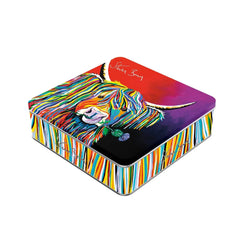 Jag Couture London - New York Steven Brown Lizzie McCoo tin of salted caramel fudge