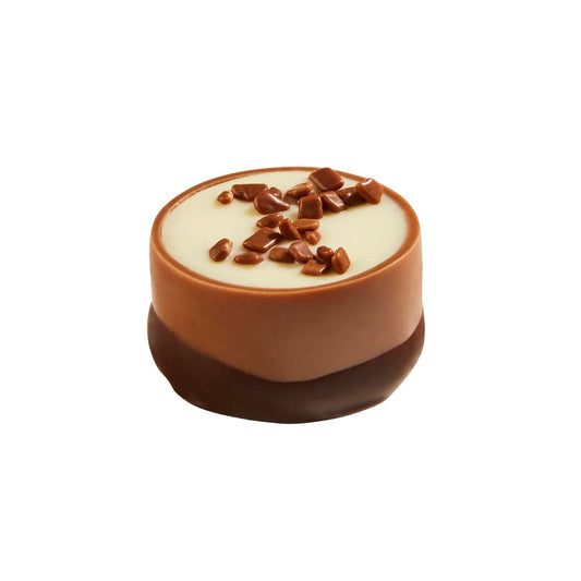 Jag Couture London - New York Strauss - milk chocolate cup with a tiramisu ganache 14g