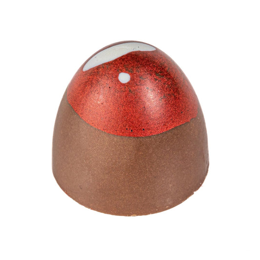 Jag Couture London - New York Strawberry Bullet - milk chocolate with a white chocolate and strawberry ganache 10g