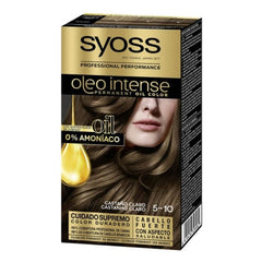 Jag Couture London - New York Syoss Oleo Intense Permanent Hair Color 5-10 Light Brown