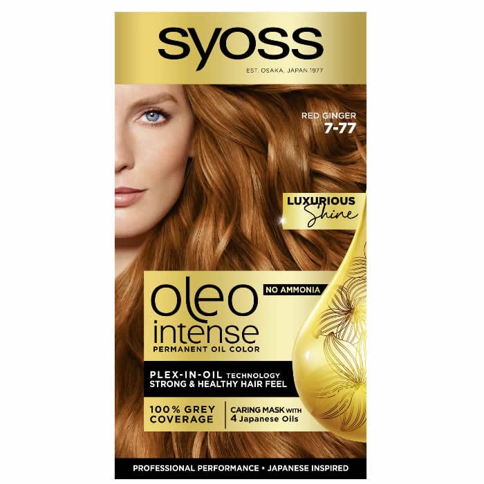 Jag Couture London - New York Syoss Oleo Intense Permanent Hair Color 7-77 Dark Blonde